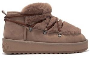 Čižmy D.Franklin  ČLENOK  Nordic Trk Fur Low Brown