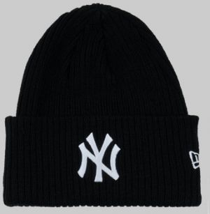 Čiapky New-Era  WIDE CUFF BEANIE NEW YORK YANKEES BLK