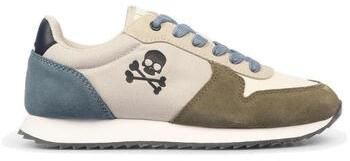 Nízke tenisky Scalpers  37338 KHAKI