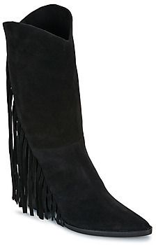 Čižmy do mesta Exé Shoes  515-ORLANDO-SUEDE-BLACK