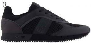 Nízke tenisky Ea7 Emporio Armani  Mesh Runner Trainers Black/Asphalt