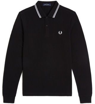 Polokošele s dlhým rukávom Fred Perry  LS TWIN TIPPED SHIRT