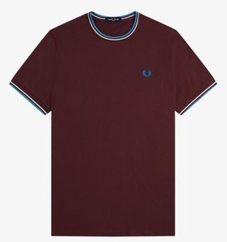 Tričká s krátkym rukávom Fred Perry  TWIN TIPPED T-SHIRT