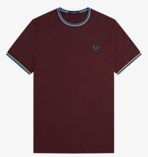 Tričká s krátkym rukávom Fred Perry  TWIN TIPPED T-SHIRT
