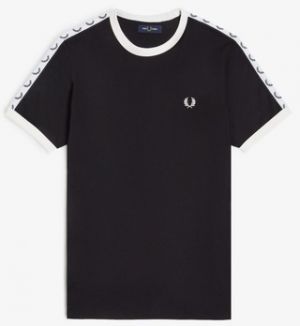 Tričká s krátkym rukávom Fred Perry  TAPED RINGER T-SHIRT