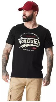 Tričká s krátkym rukávom Von Dutch  Tshirt TEE SHIRT SLUB  AVEC LOGO