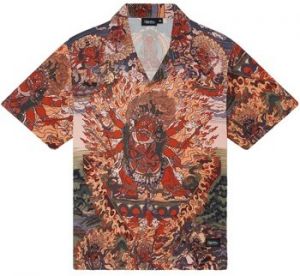 Košele s dlhým rukávom Dolly Noire  Hayagriva Bowling Shirt