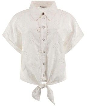 Košele a blúzky Guess  New Ss Brigitte Embro Shirt