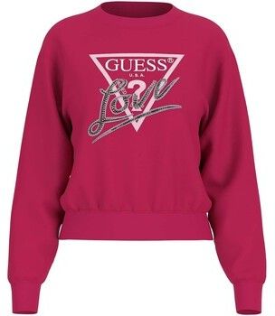 Flísové mikiny Guess  Cn Love Triangle Sweatshirt