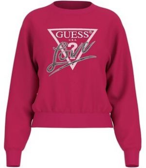 Flísové mikiny Guess  Cn Love Triangle Sweatshirt