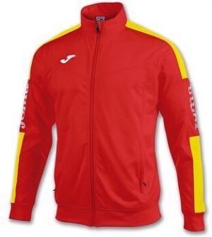 Flísové mikiny Joma  Chaqueta Championship Iv Rojo-Amarillo