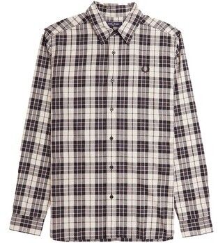 Košele s dlhým rukávom Fred Perry  Fp Tartan Twill Shirt
