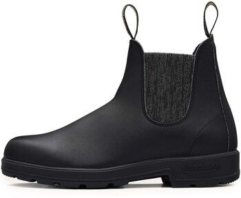 Čižmy Blundstone  Black Leather Silver Glitter
