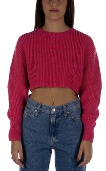 Mikiny Shopart  Crop Fuxia