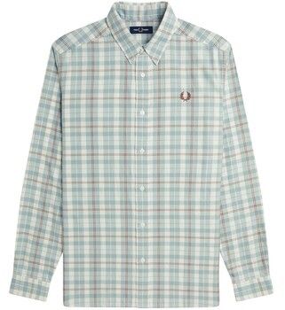 Košele s dlhým rukávom Fred Perry  Fp Twill Tartan Shirt