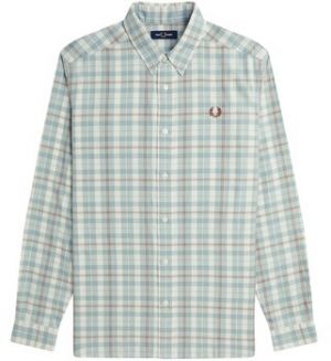 Košele s dlhým rukávom Fred Perry  Fp Twill Tartan Shirt
