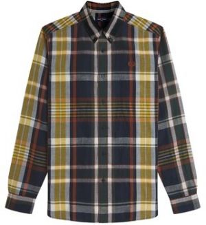 Košele s dlhým rukávom Fred Perry  Fp Madras Check Shirt