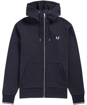 Mikiny Fred Perry  Fp Hooded Zip Through Sweatshirt