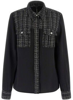 Košele a blúzky Guess  Sandra Mix Tweed Shirt