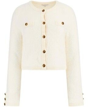 Vesty bez rukávov/Cardigany Guess  Ls Suzumi Crushed Cardigan