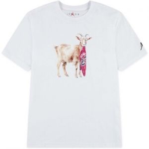 Tričká s krátkym rukávom Nike  Mj Flt Goat Ss Crew