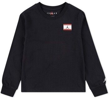 Tričká s dlhým rukávom Nike  Jdb Ajb Label Ls-Tee