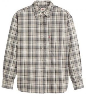 Košele a blúzky Levis  Western Harlie Flannel Noel Plaid Grey H