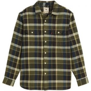 Košele s dlhým rukávom Levis  Jackson Worker Medina Plaid Deep Depths
