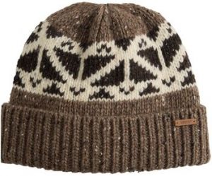 Čiapky Levis  Womens Boho Beanie Fair Isle Walnut Waln