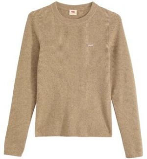 Svetre Levis  Rib Crew Sweater Taupe Gray Heather Bros