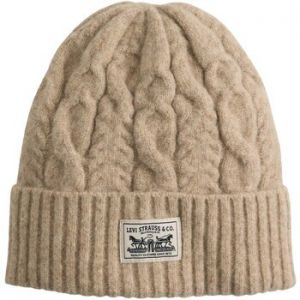 Čiapky Levis  Women's Backpatch Beanie - Holiday Cable