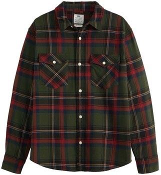 Košele s dlhým rukávom Levis  Relaxed Fit Western Herman Plaid Duffel
