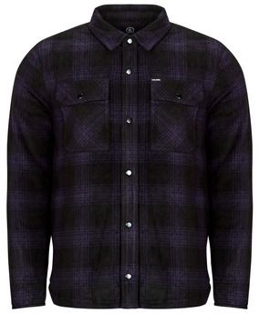 Košele s dlhým rukávom Volcom  BOWERED FLEECE LS