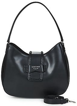 Tašky cez rameno Emporio Armani  HOBO M PLAIN LEATHER