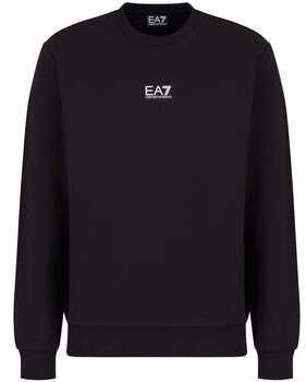Mikiny Ea7 Emporio Armani  Core ID Cotton Crew Sweatshirt Black