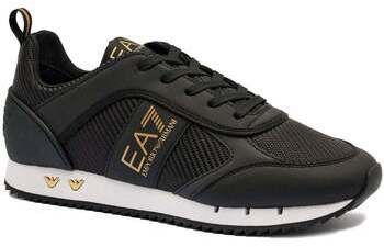 Módne tenisky Ea7 Emporio Armani  Mesh Runner Trainers Black/Gold/White
