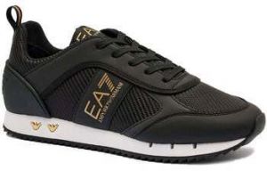 Módne tenisky Ea7 Emporio Armani  Mesh Runner Trainers Black/Gold/White