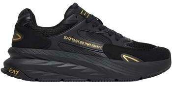Módne tenisky Ea7 Emporio Armani  Crusher Sonic Mix Trainers Triple Black/Gold