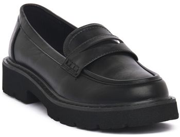 Mokasíny Valleverde  NERO