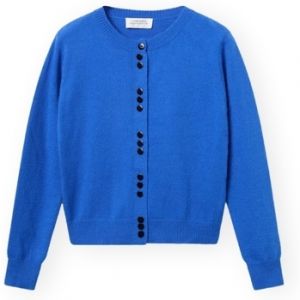 Vesty bez rukávov/Cardigany Compania Fantastica  COMPAÑIA FANTÁSTICA Cardigan 10233 - Blue