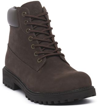 Polokozačky Lumberjack  055 DARK BROWN