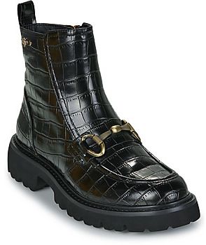 Polokozačky Carmela  162548-BLACK-CROCO