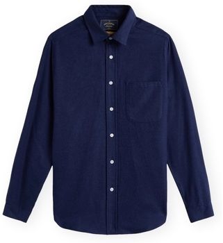 Košele s dlhým rukávom Portuguese Flannel  Teca 2.0 Shirt - Blue
