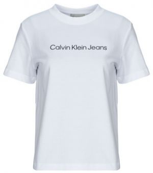 Tričká s krátkym rukávom Calvin Klein Jeans  A- INST. LOGO CLASSIC TEE SS