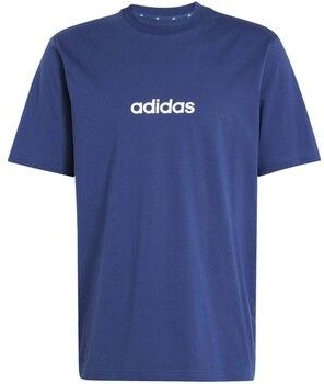 Tričká s krátkym rukávom adidas  M Lin Sj T     Dkblue/White