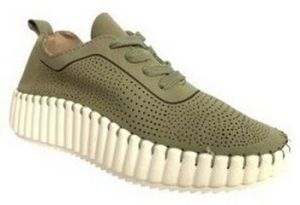 Nízke tenisky Bienve  Zapato señora  ha-5082 kaki