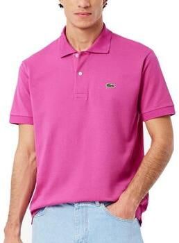 Polokošele s krátkym rukávom Lacoste  L1212 SHORT SLEEVED RIBBED COLLAR S