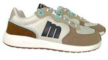 Nízke tenisky MTNG  Zapato señora MUSTANG 60857 respetuoso beig