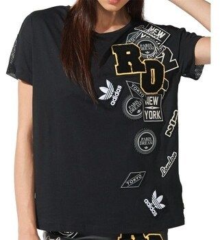 Tričká s krátkym rukávom adidas  Crop Tee