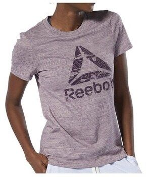Tričká s krátkym rukávom Reebok Sport  TE Marble Logo Tee